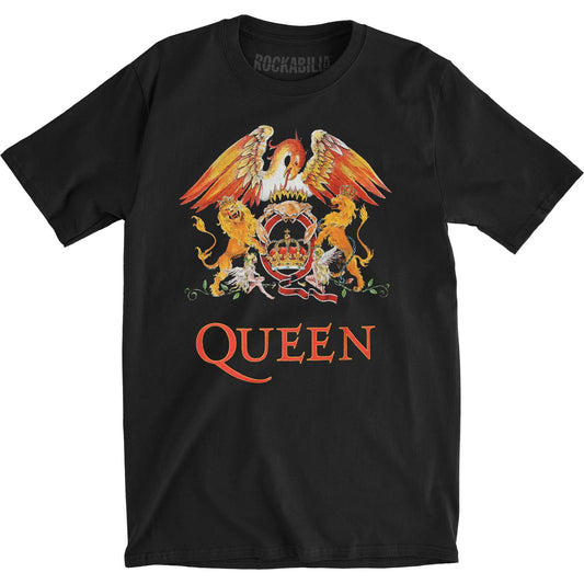 Queen Classic Crest Slim Fit T-shirt Front