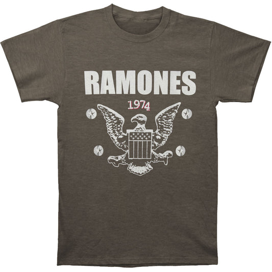 Ramones 1974 Eagle T-shirt Front