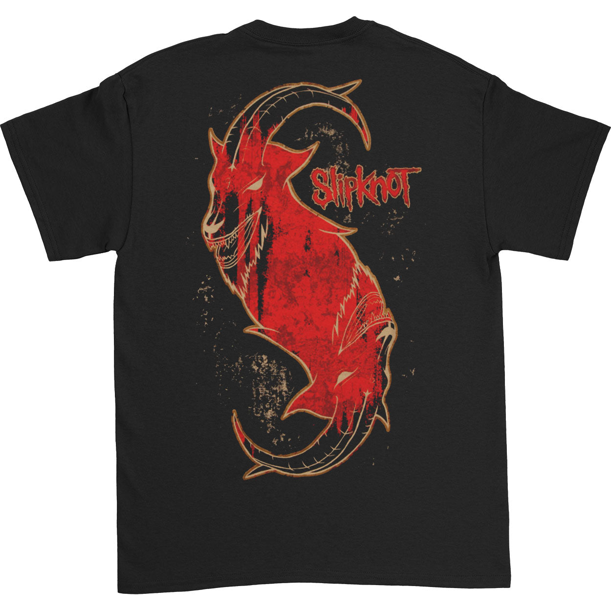 Slipknot New Masks T-shirt Back