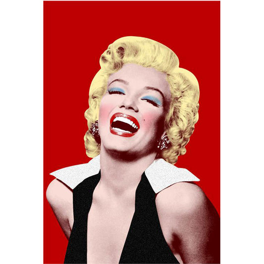 Marilyn Monroe Red Domestic Poster