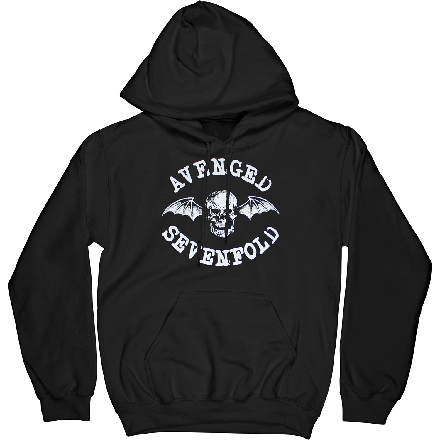 Avenged Sevenfold Logo Hooded Sweatshirt Front