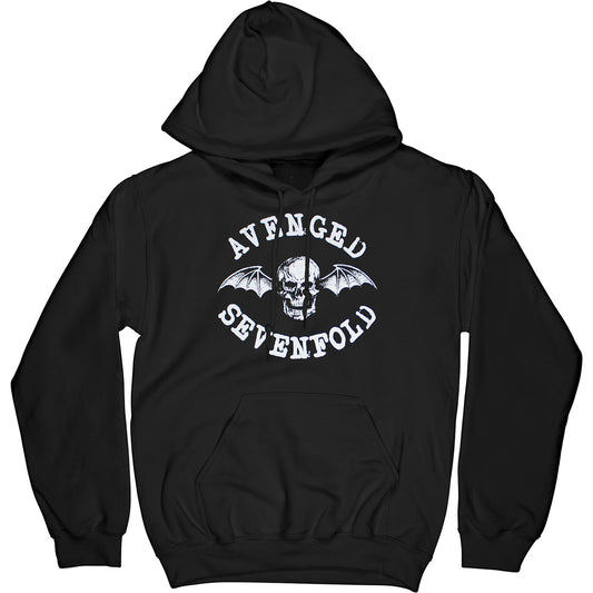 Avenged Sevenfold Logo Hooded Sweatshirt Front