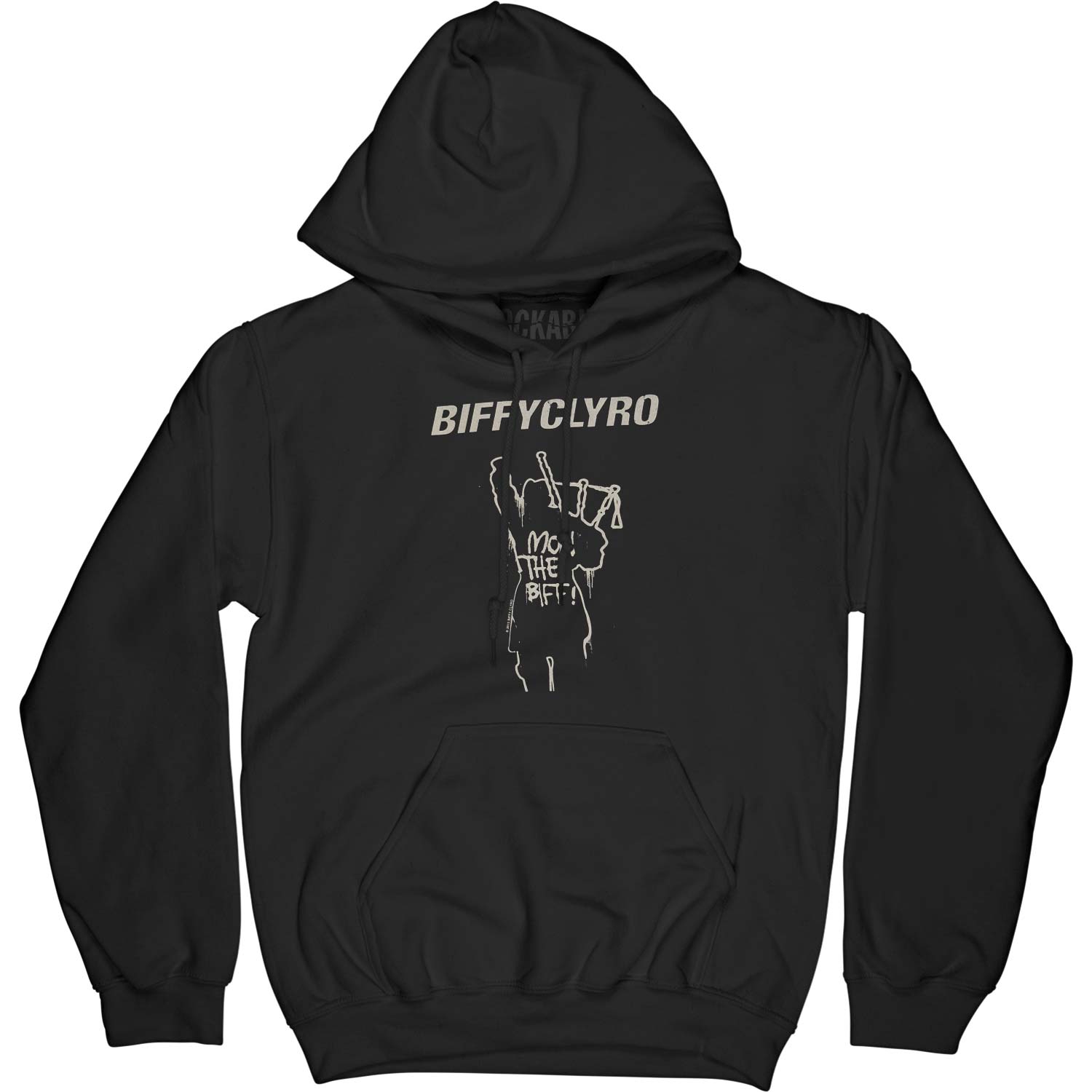Biffy Clyro Mon The Biff Hooded Sweatshirt Front