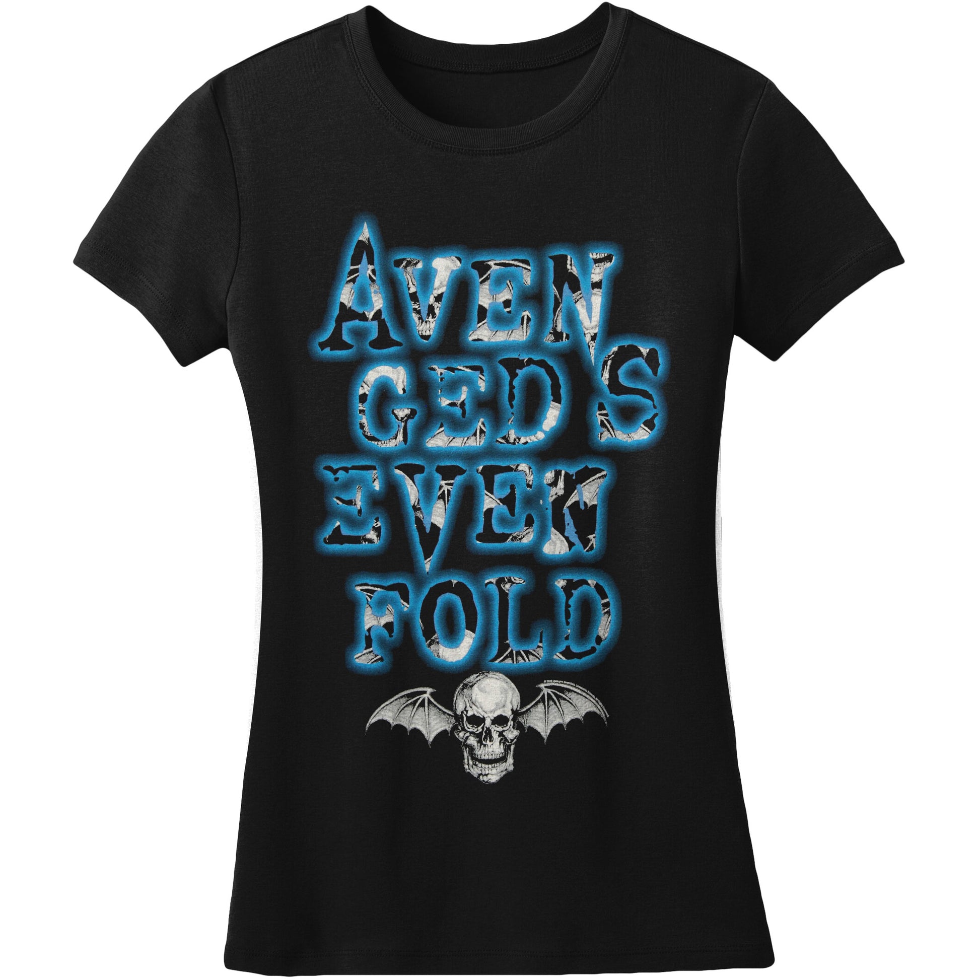 Avenged Sevenfold Batfill Stacked Soft Junior Top Front