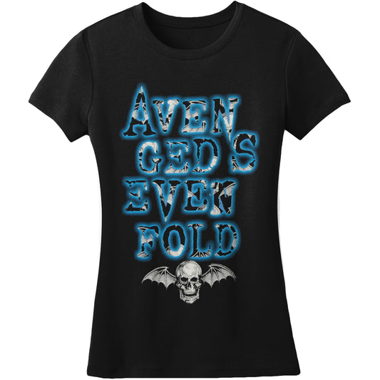 Avenged Sevenfold Batfill Stacked Soft Junior Top Front