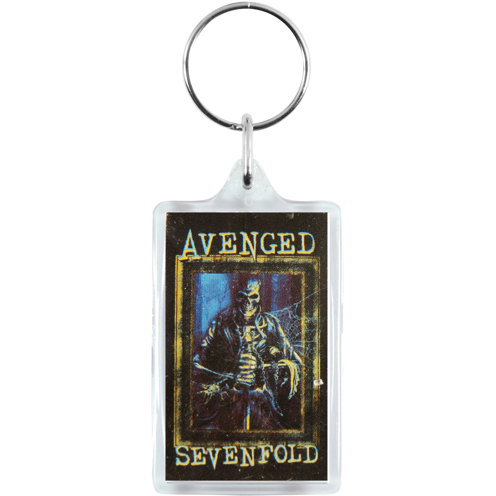 Avenged Sevenfold Hail To The King Plastic Key Chain Front