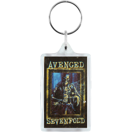 Avenged Sevenfold Hail To The King Plastic Key Chain Front