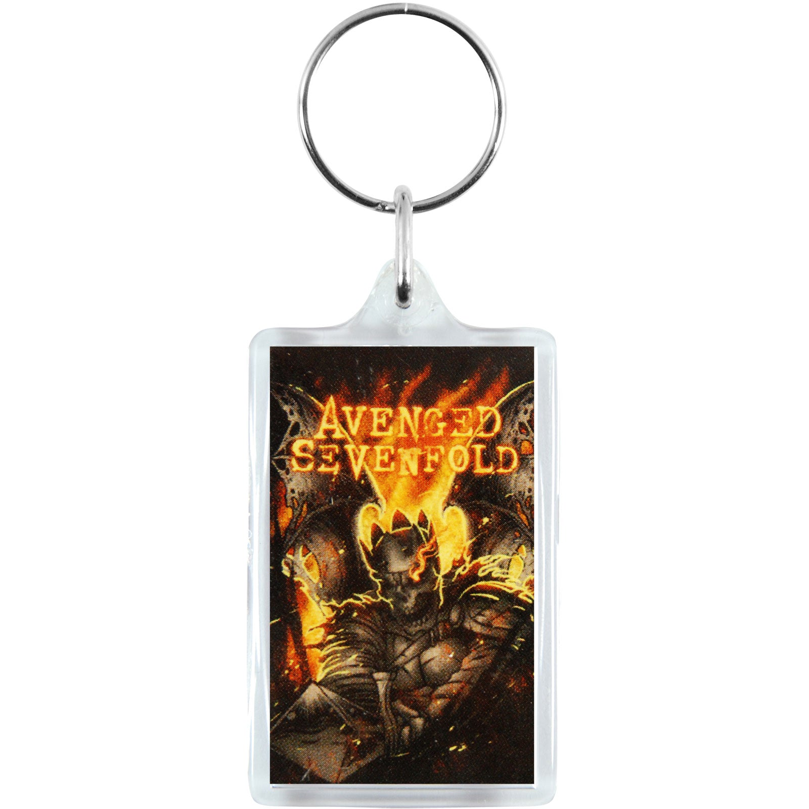 Shepherd Of Fire Plastic Key Chain