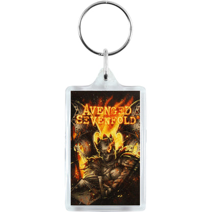 Shepherd Of Fire Plastic Key Chain