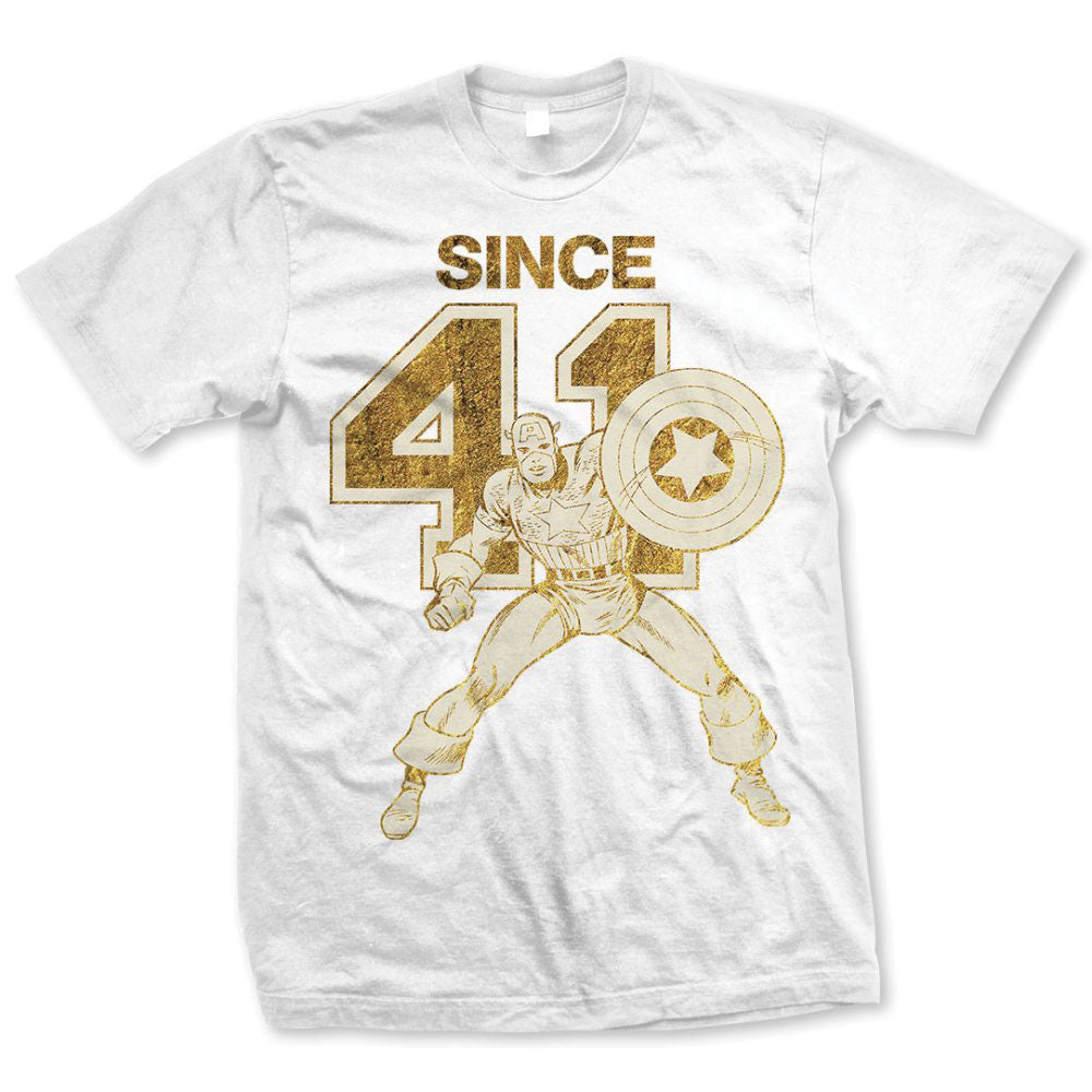 Captain America Captain Since 41 T-shirt Front