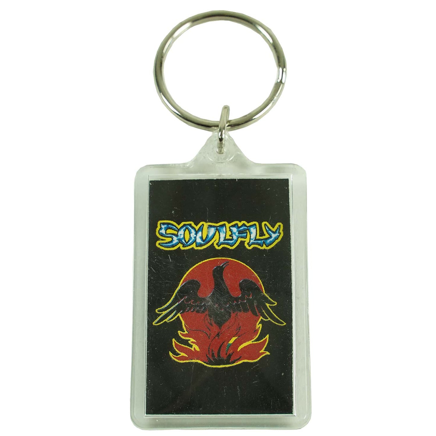 Back To The Primitive Plastic Key Chain