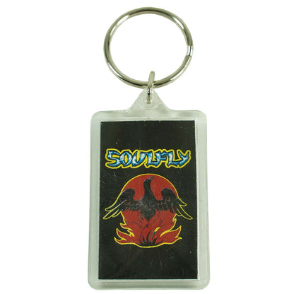 Back To The Primitive Plastic Key Chain