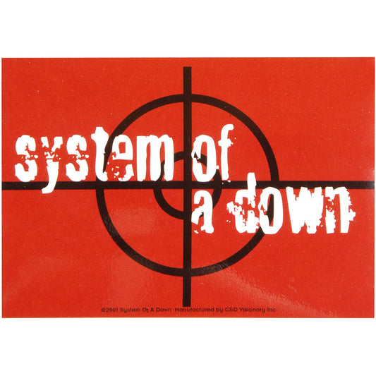 System Of A Down Sticker Front