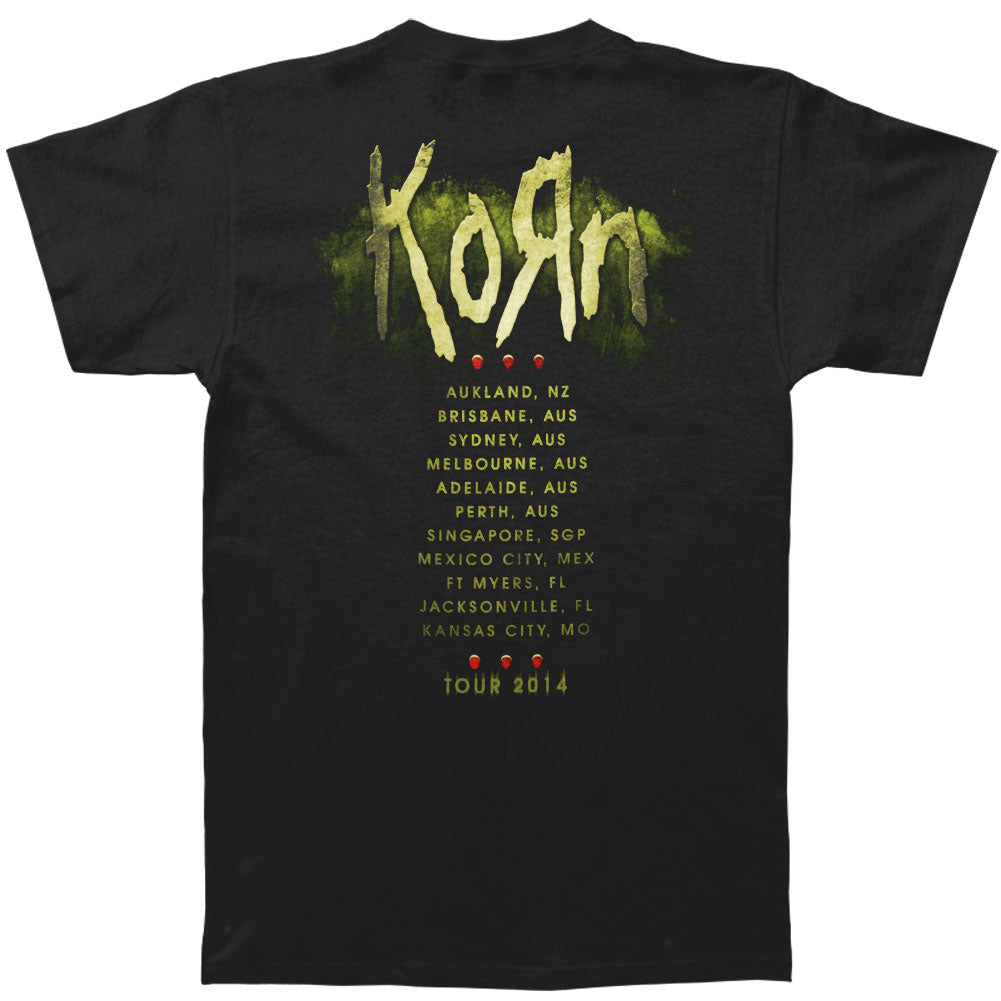 Korn 2014 Paradigm Shift World Tour T-shirt