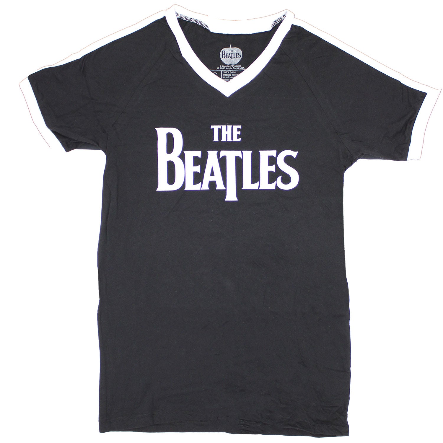 Beatles Logo V-Neck Soccer Tee Soccer  Jersey Front