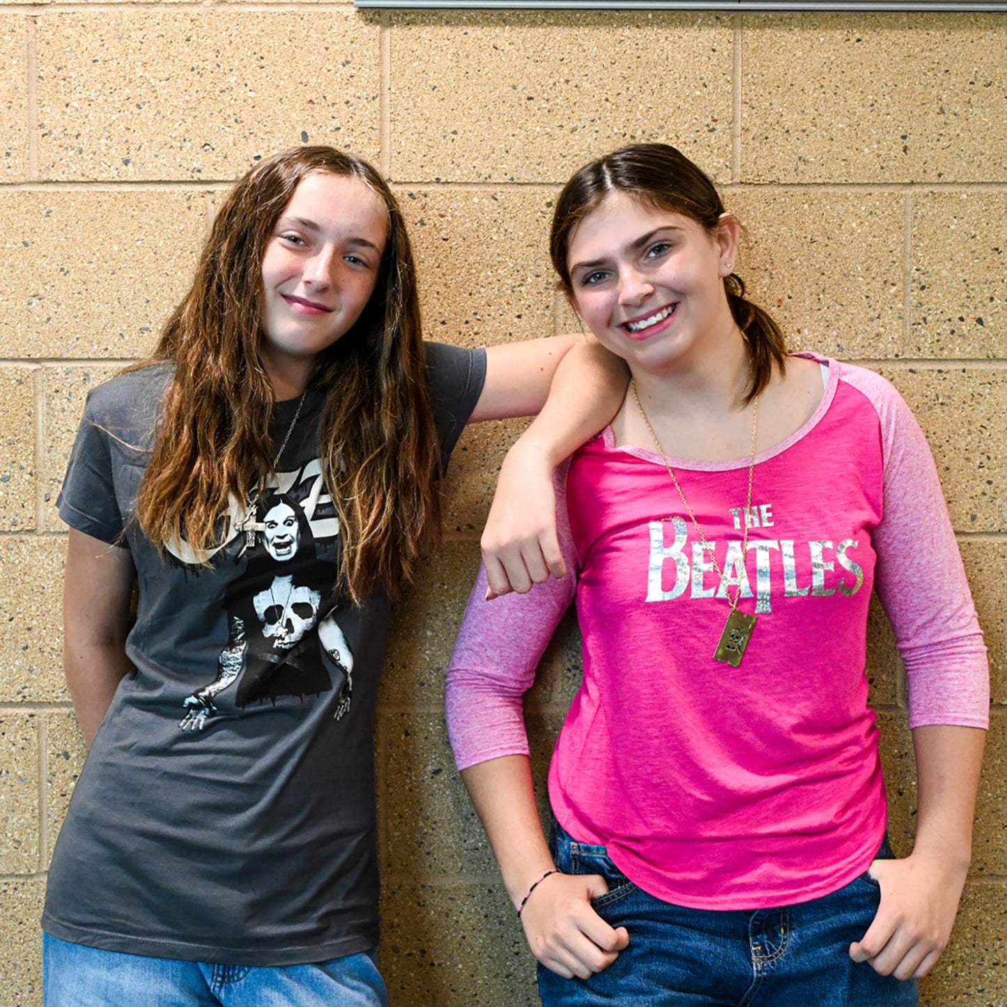 Embellished Logo Jersey Junior Top