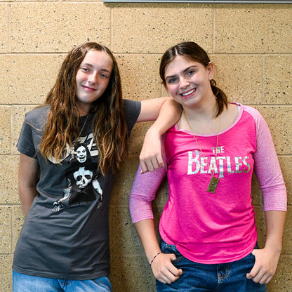 Embellished Logo Jersey Junior Top