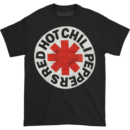 Red Hot Chili Peppers White Circle Asterisk T-shirt