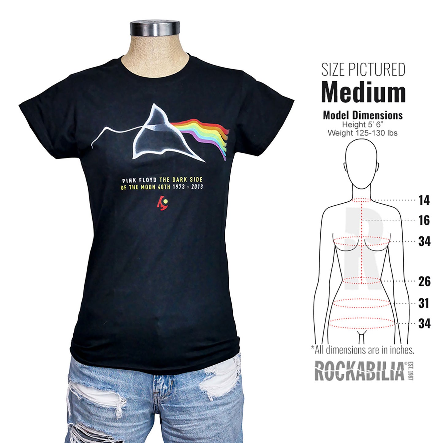 D.S.O.T.M. 40th Rippled Junior Top