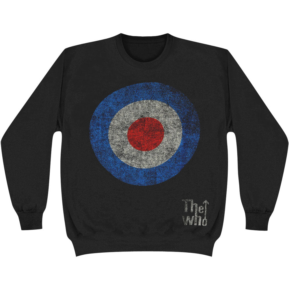 Who Target Distressed Sweatshirt Front