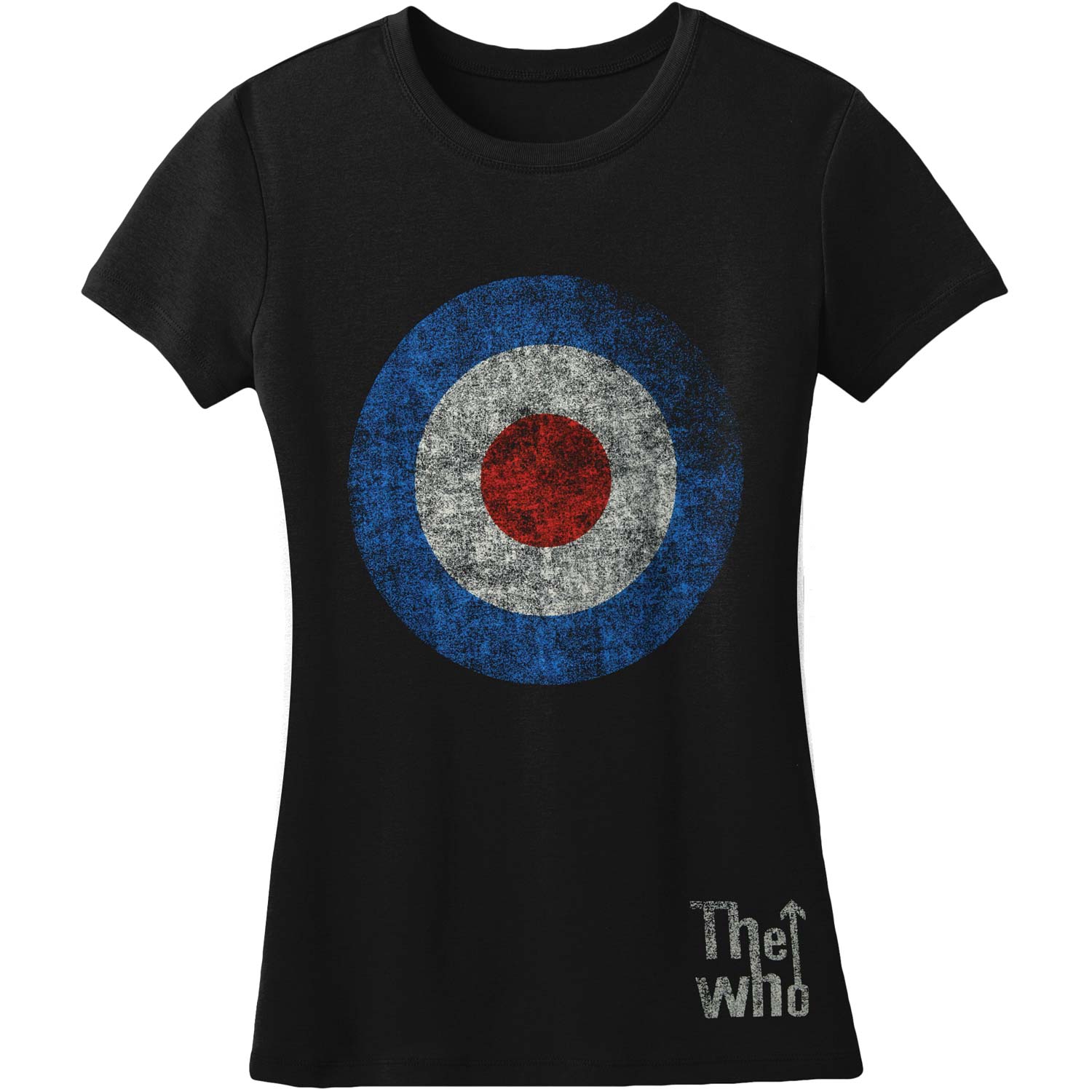 Who Target Distressed Junior Top Front