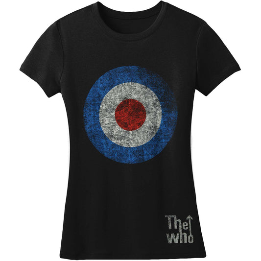 Who Target Distressed Junior Top Front