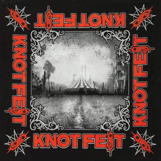 Slipknot Knotfest Tent Bandana Front