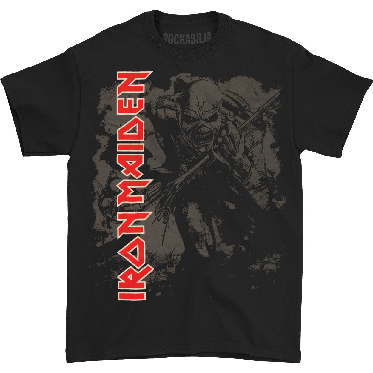 Iron Maiden Hi Contrast Trooper T-shirt Front