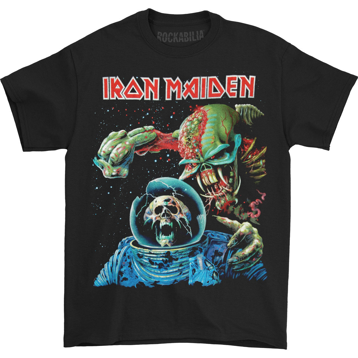 Iron Maiden Final Frontier Album T-shirt Front