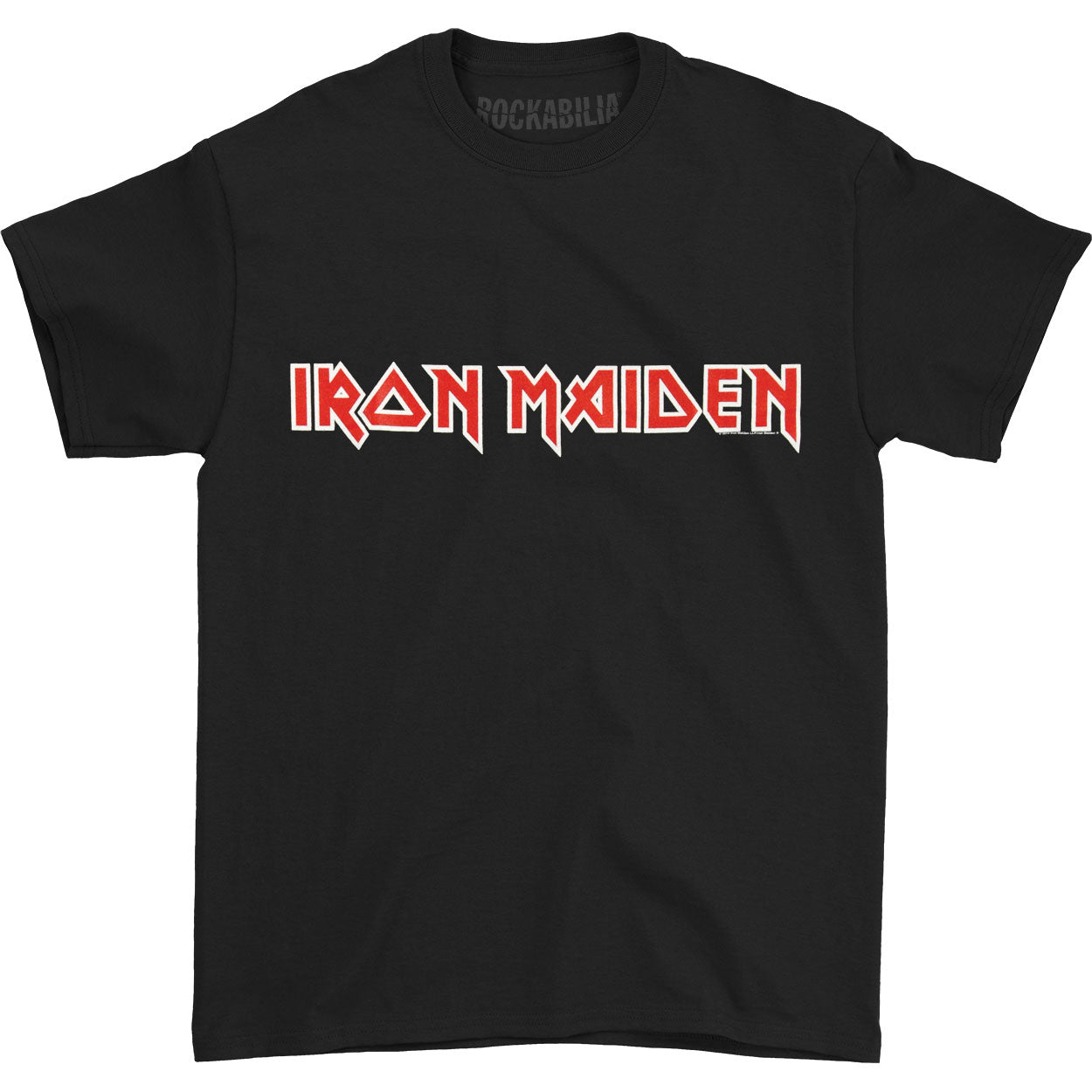 Iron Maiden Logo T-shirt Front