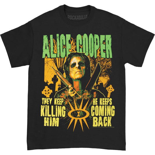 Alice Cooper Graveyard T-shirt Front
