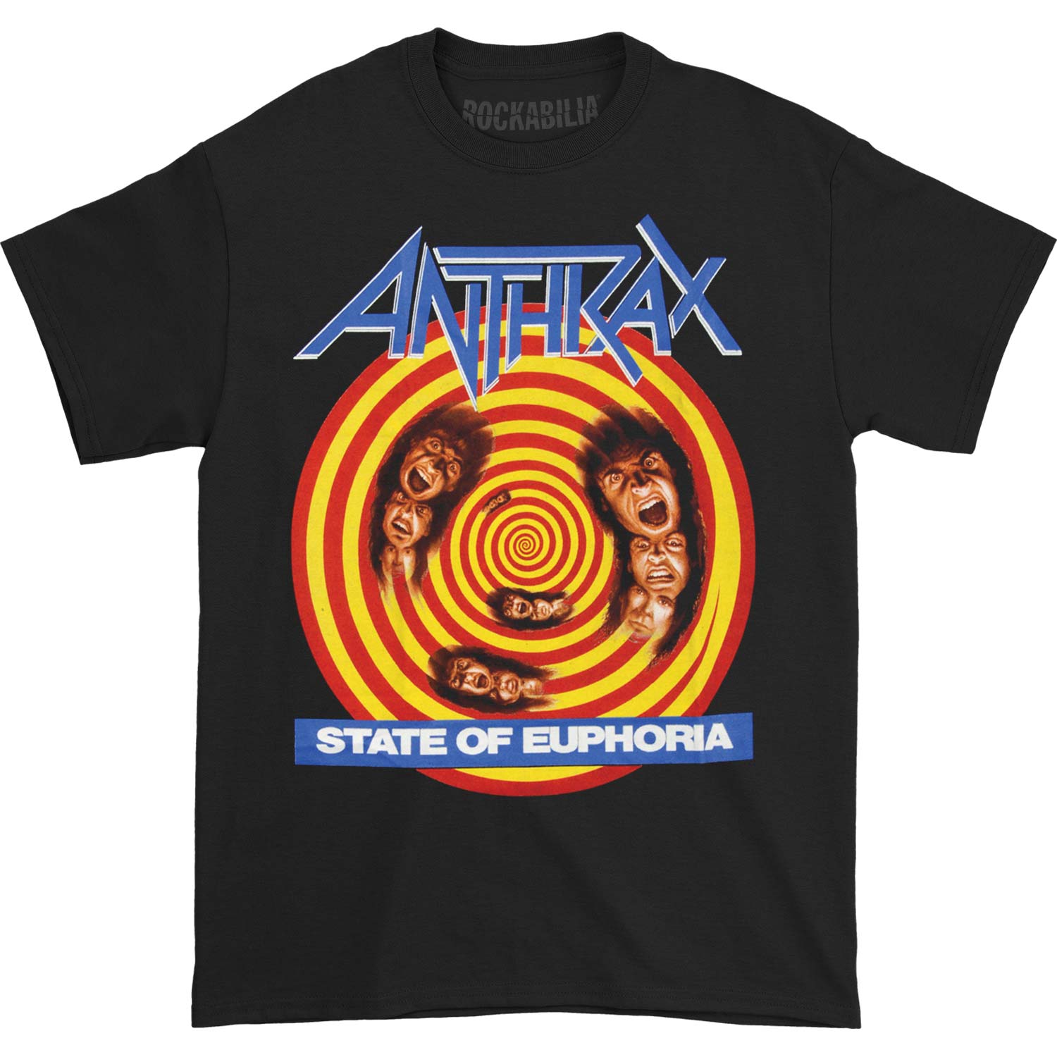 Anthrax State Of Euphoria T-shirt Front