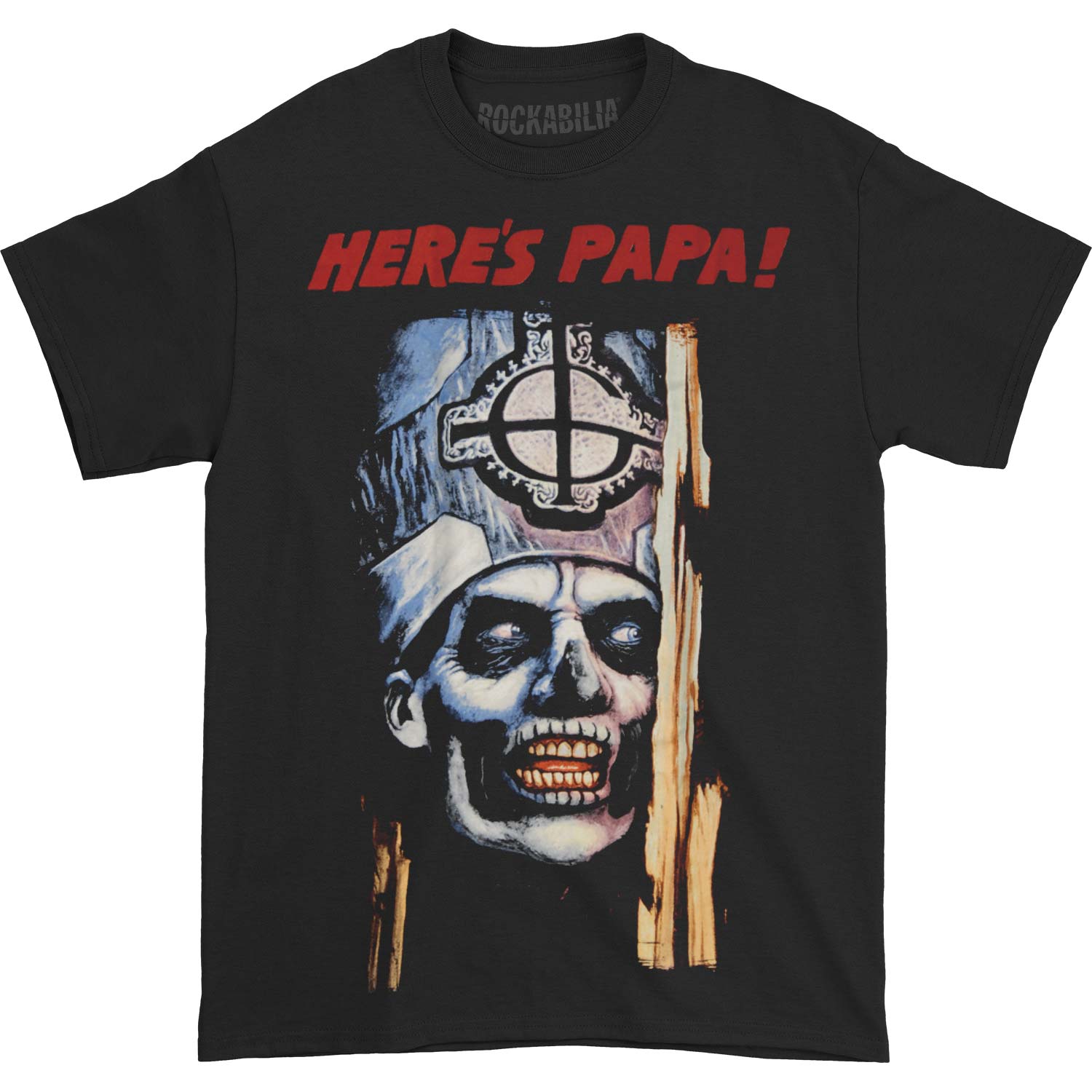 Ghost Here's Papa T-shirt Front