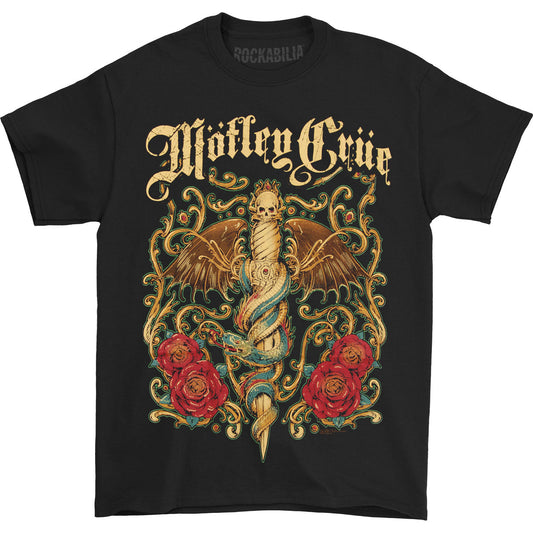 Motley Crue Exquisite Dagger T-shirt Front