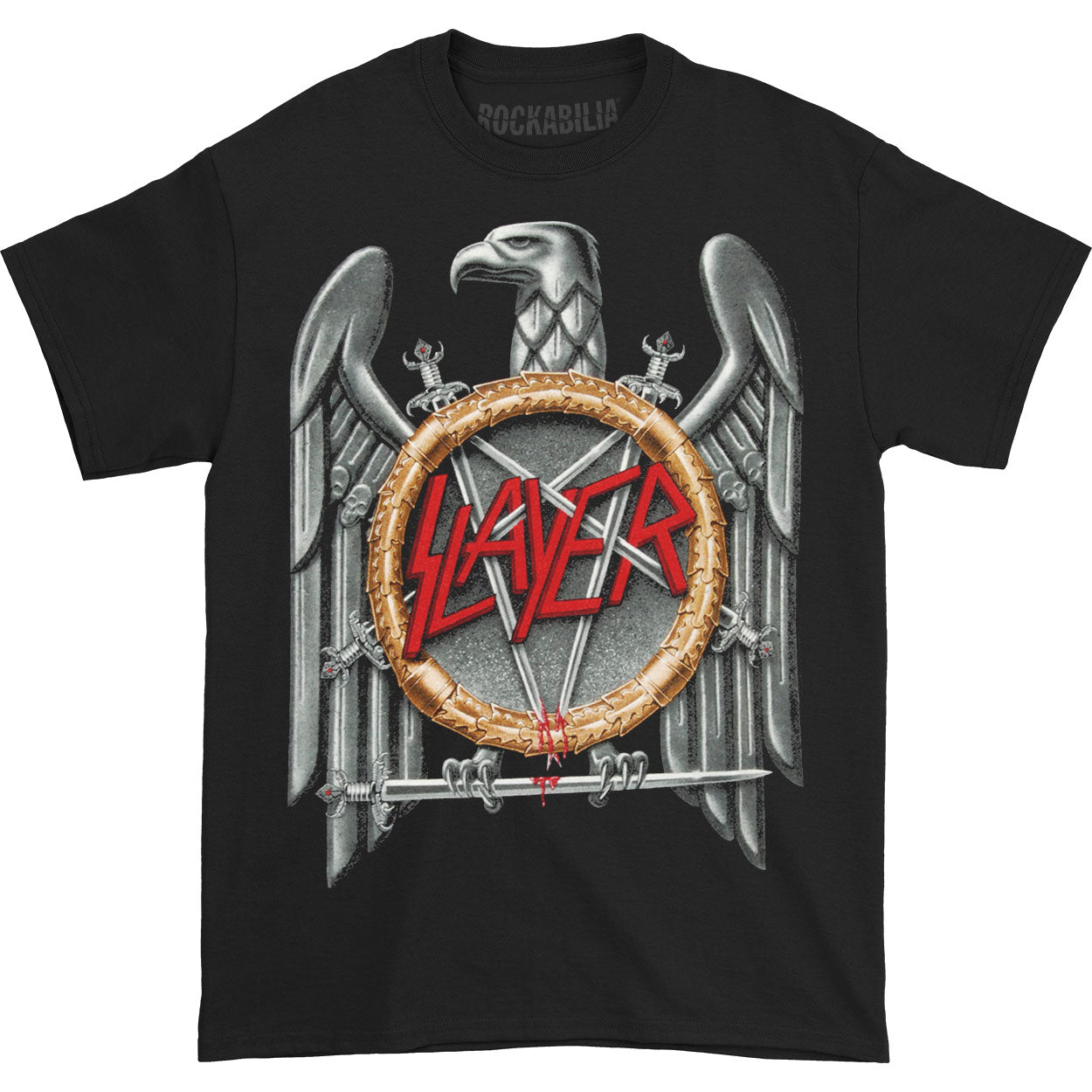 Slayer Silver Eagle T-shirt Front
