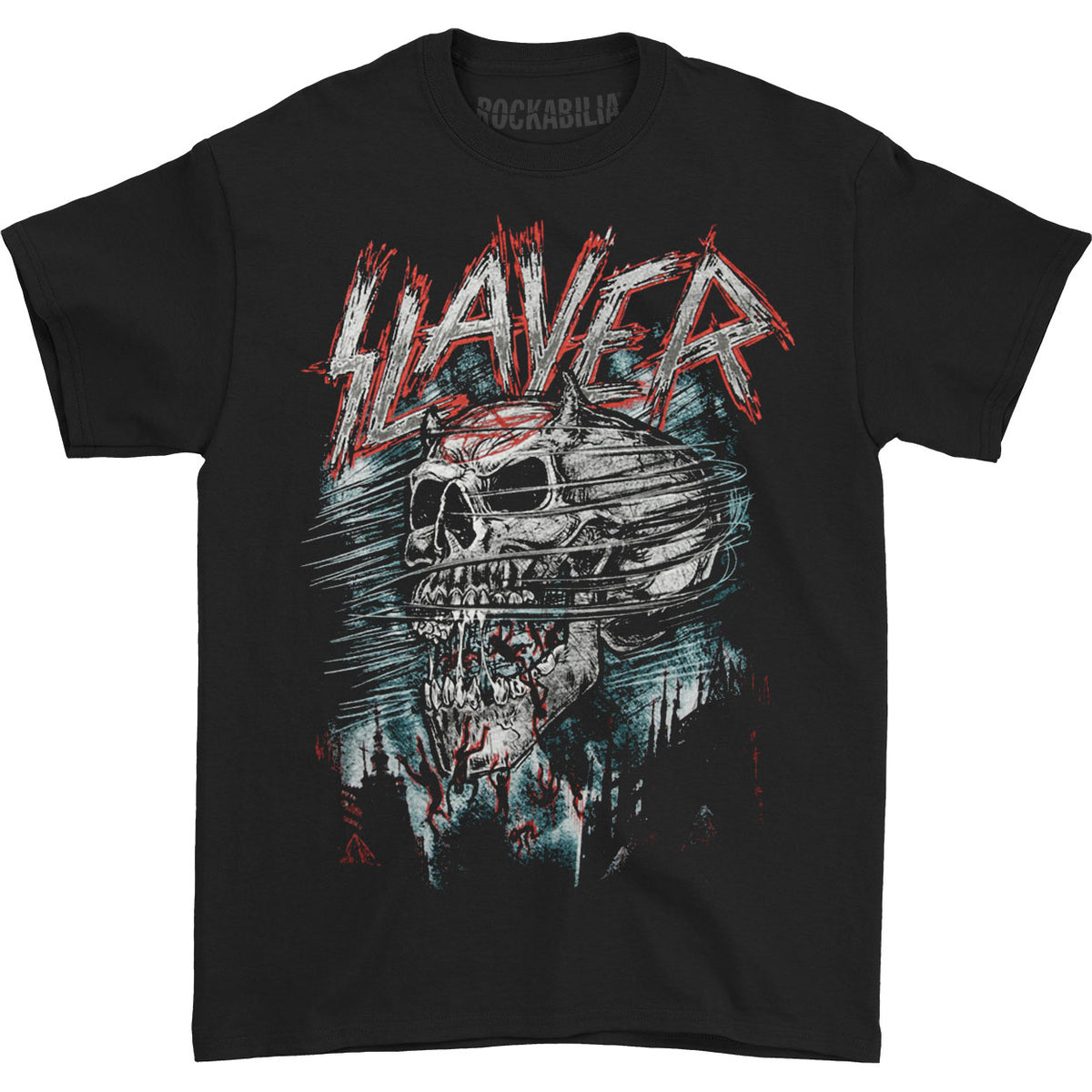 Slayer Demon Storm T-shirt Front