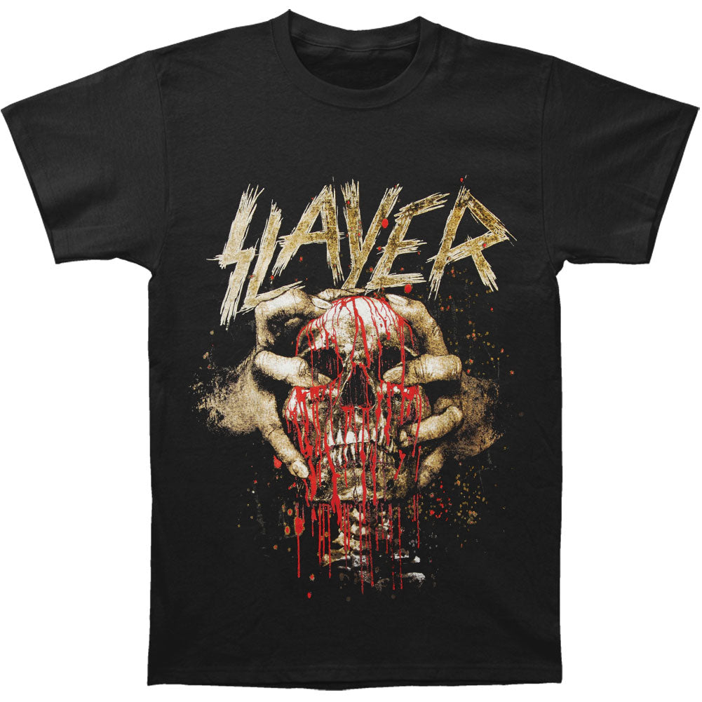 Slayer Skull Clench T-shirt Front
