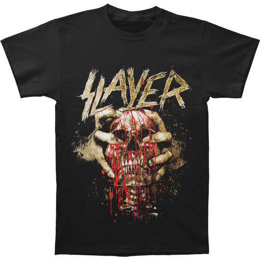Slayer Skull Clench T-shirt Front