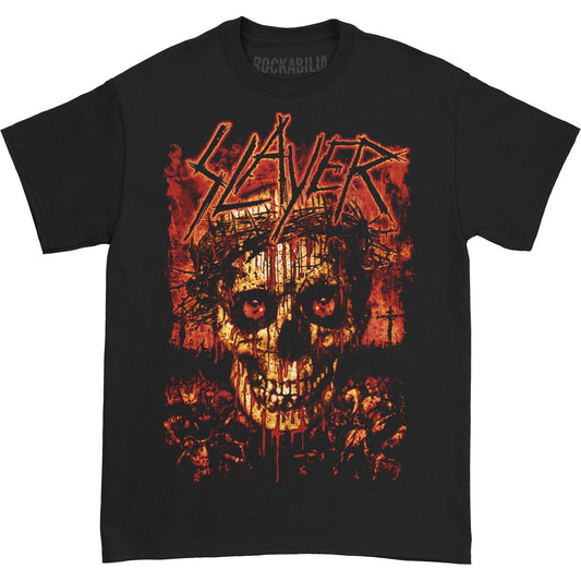 Slayer Crowned Skull T-shirt Front