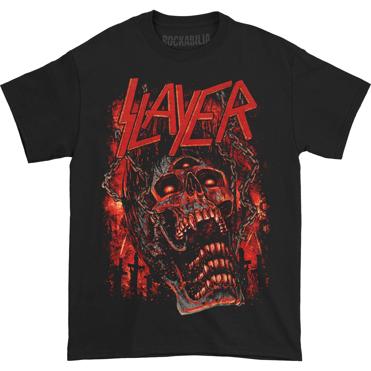 Slayer Meat Hooks T-shirt Front