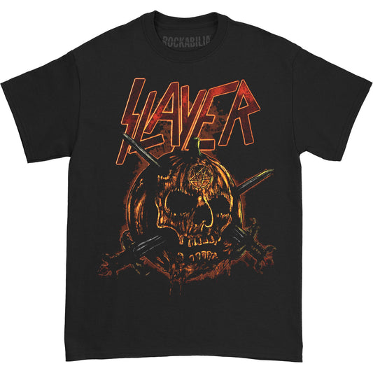 Slayer Skull Pumpkin T-shirt Front