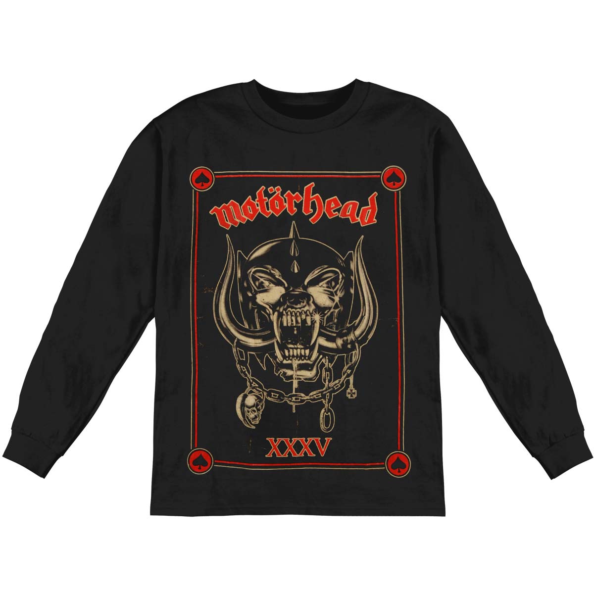 Motorhead Propaganda Anniversary Long Sleeve Front