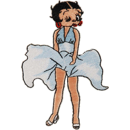 Betty Boop Dress Embroidered Patch