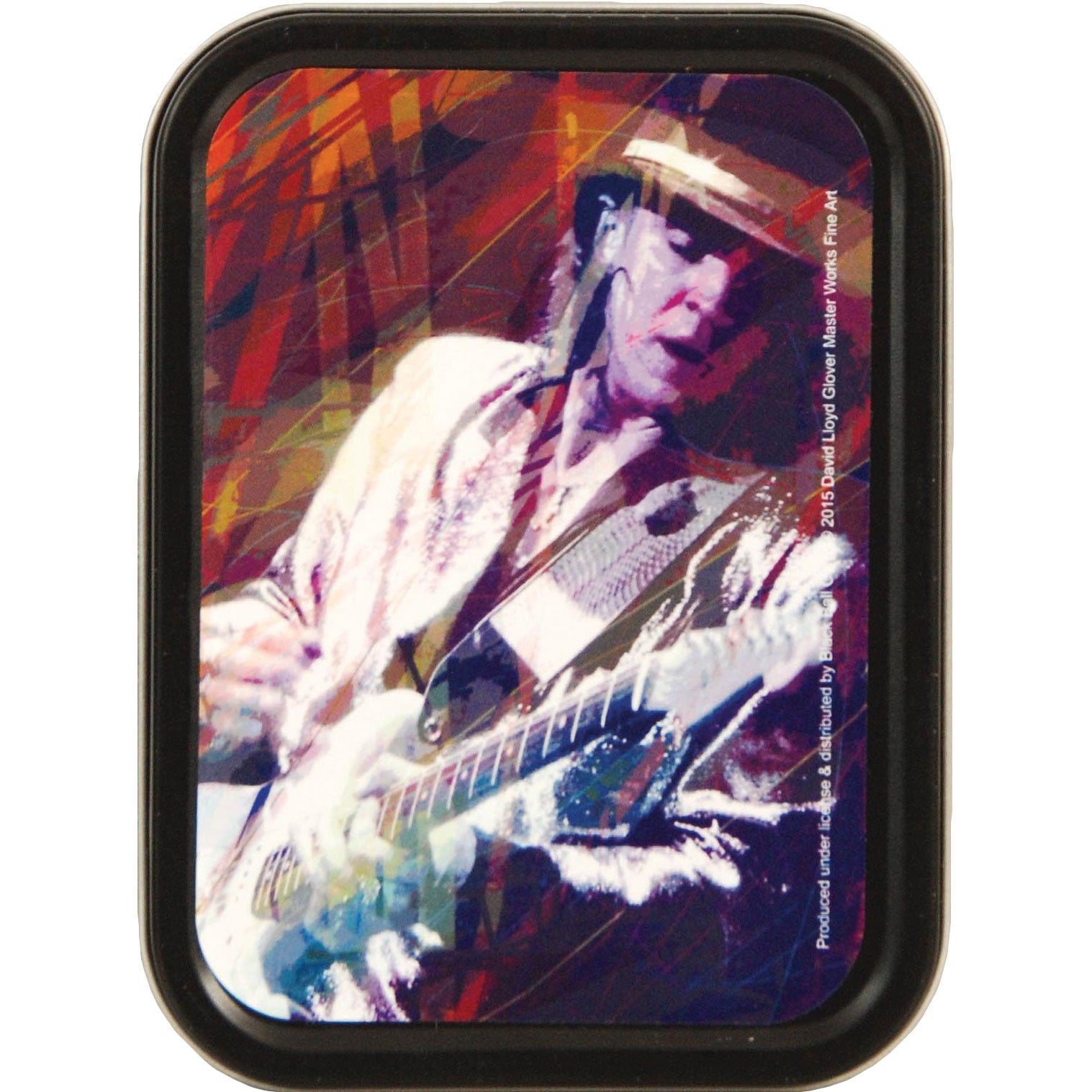 Stevie Ray Vaughan Art Stash Tin