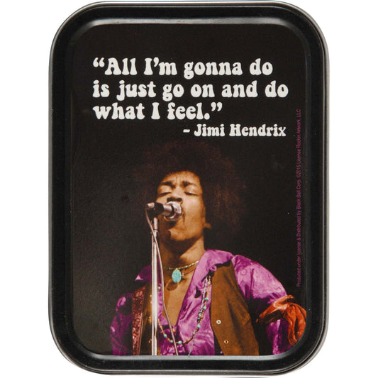 Jimi Hendrix Singing Stash Tin