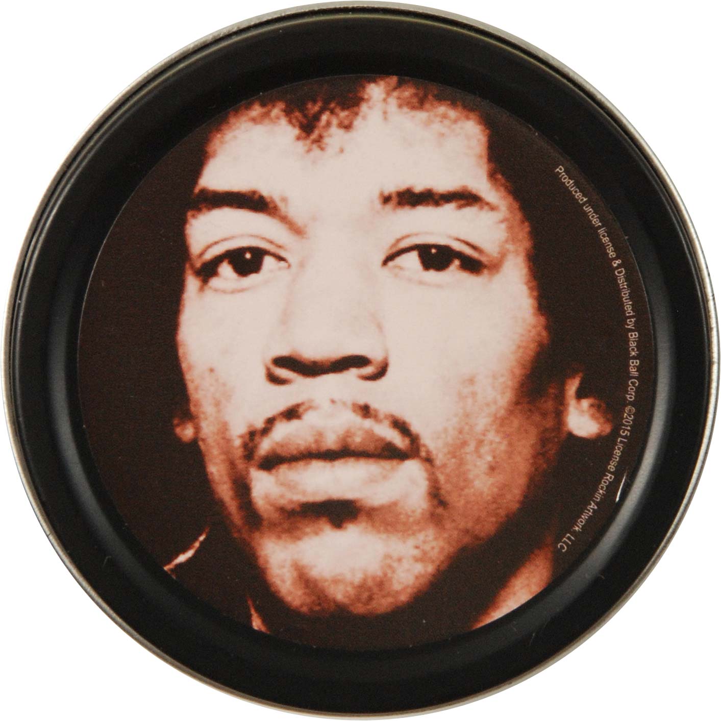 Jimi Hendrix Face Stash Tin