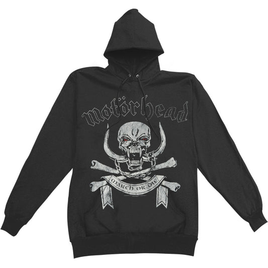 Motorhead March Or Die Hooded Sweatshirt Front