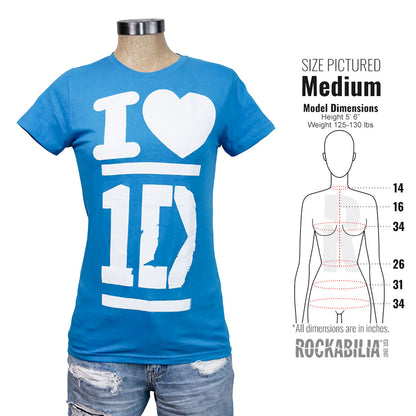 I Love 1D Junior Top