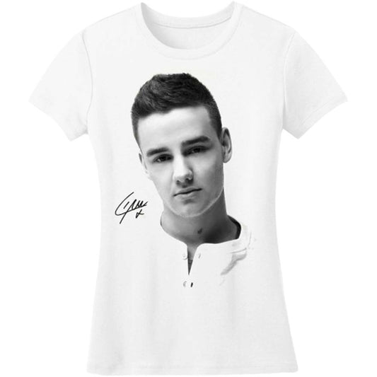 One Direction Liam Solo B & W Junior Top Front