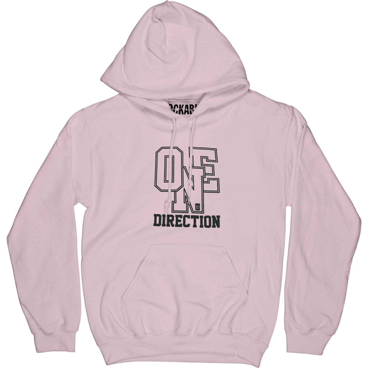 One Direction Athletic Logo Girls Jr Hooded Sweatshirt Front